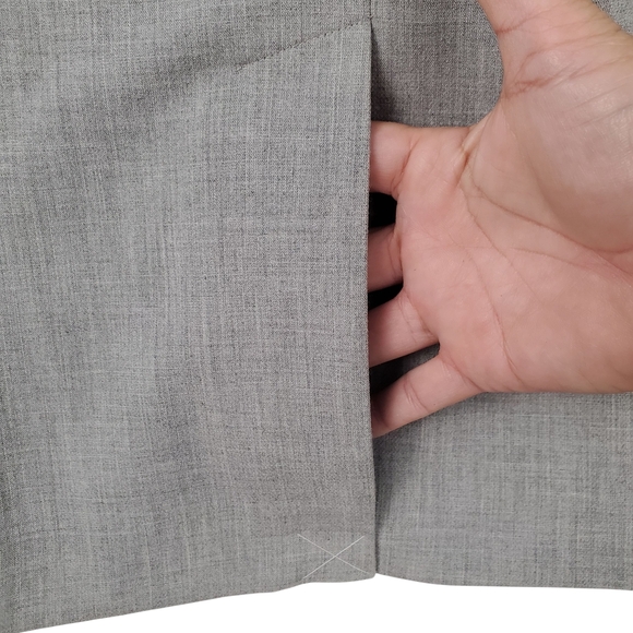 NWT Talbots Gray Pencil Skirt. 10. G0092 - Picture 8 of 13